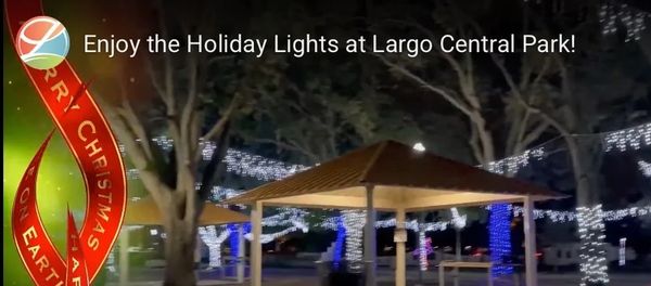 Festival Lights at Largo Park.