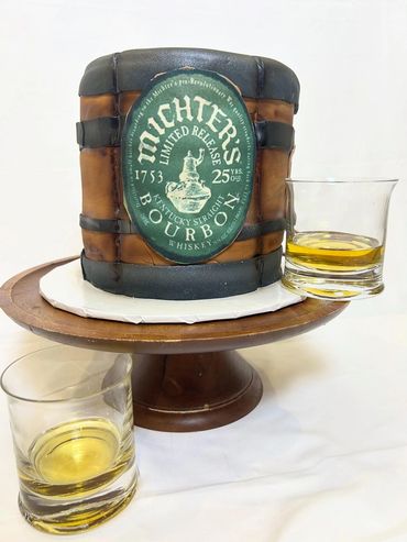 Bourbon Cask cake
