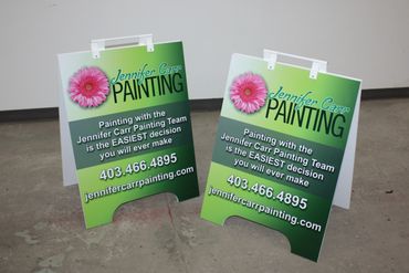 Jennifer Carr Painting Sign