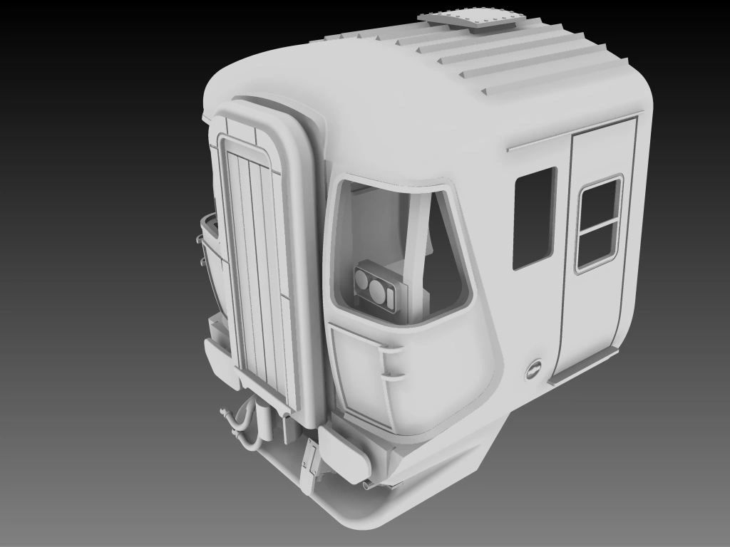 4mm Class 442 Dvt Cab Closed
