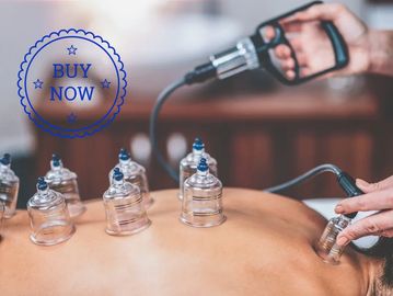 Cupping is a beneficial therapy used for a variety of things, including discomfort or pain. 