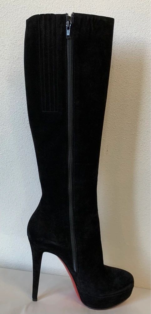 Christian Louboutin Bianca Bota Boots 140 Size 39.5 black Leather