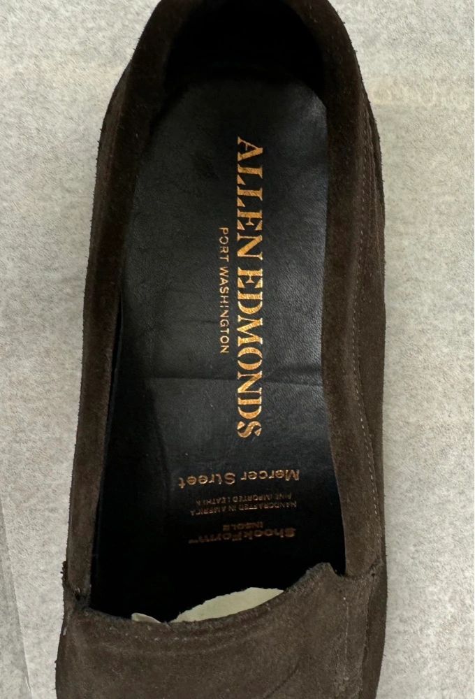 Allen edmonds hotsell mercer street