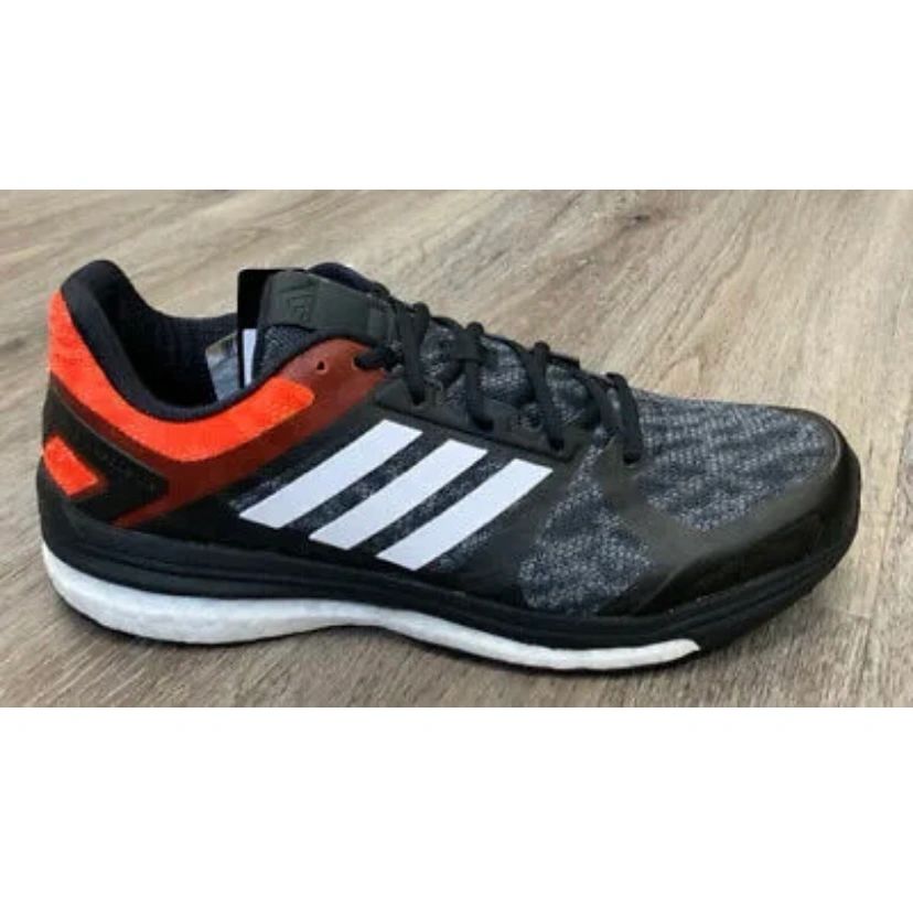 Adidas Size 10 Black & White Men's Supernova Sequence 9 Sneakers - NEW w/box