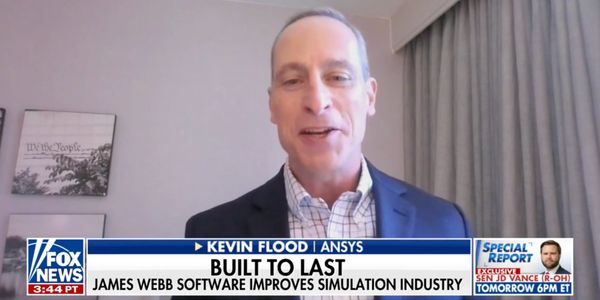 Kevin Flood discusses James Webb software improving simulation industry on Fox News.