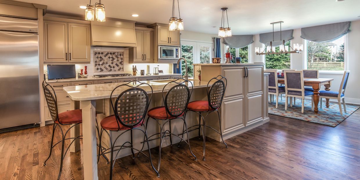 Kitchen Remodel and Interior Design
Custom Painted Cabinets 
Boulder, Colorado