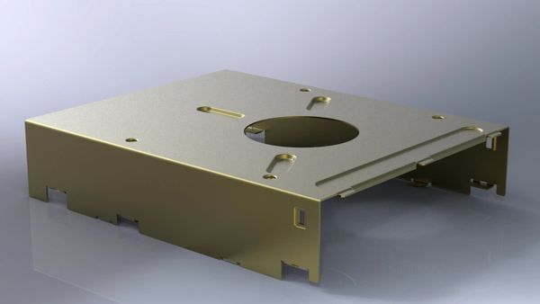 sheet metal CD enclosure