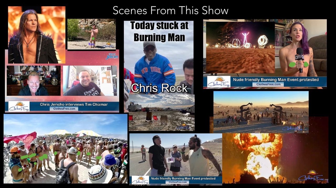 Thousands stuck at Burning Man including Chris Rock. See video.