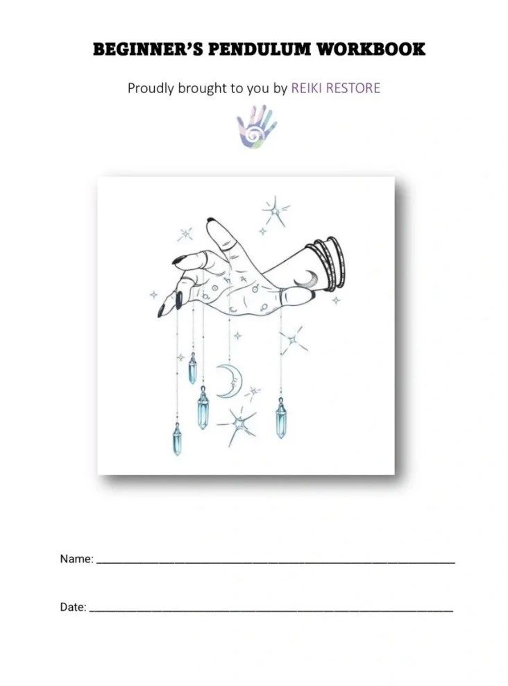 Beginner's Pendulum Workbook