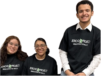 Members of the Jericho Project, an anti-bullying and suicide prevention campaign focusing on middle 