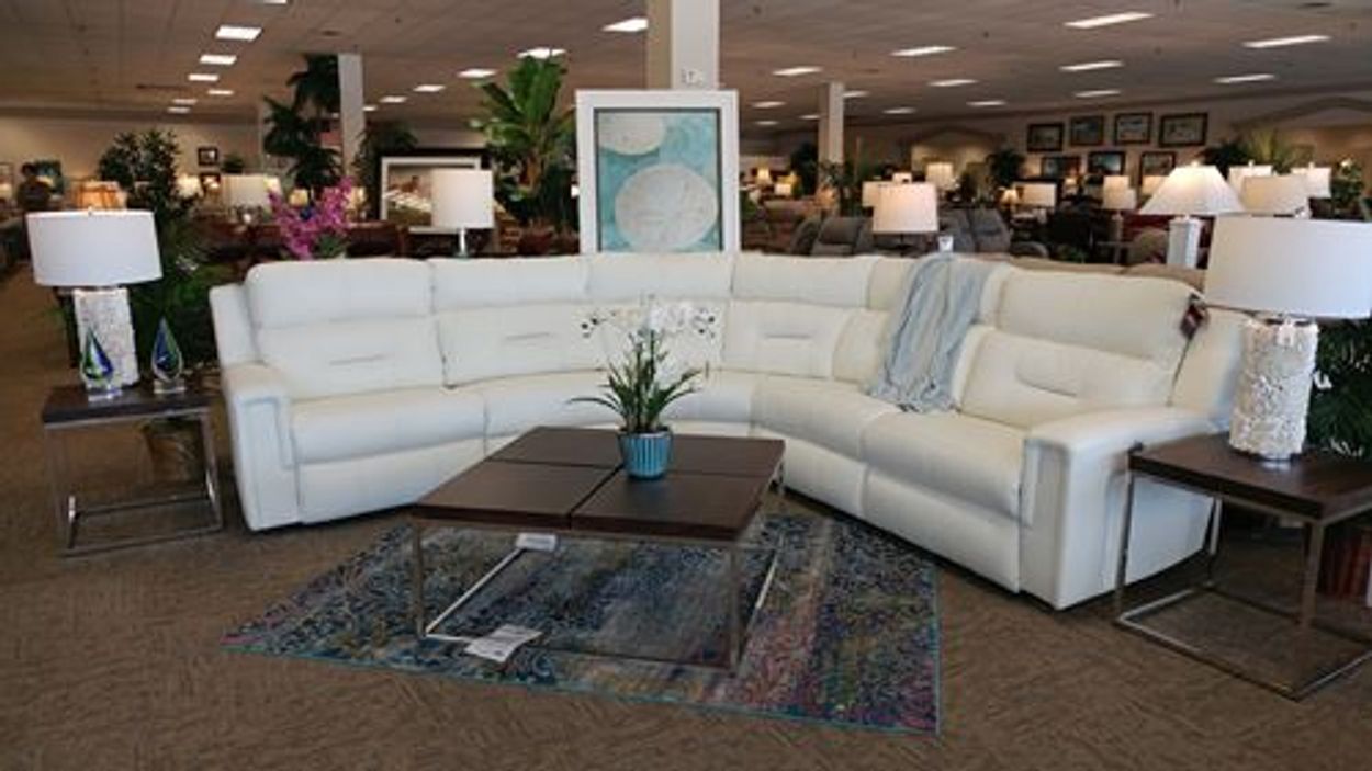 Southern Motion Furniture Excel Leather Reclining Sectional