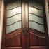 Neat digital rendering of a glass-panel door