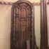 Soft-toned art of a luxurious entry door
