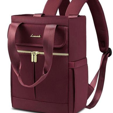 Burgundy Lovevook bagpack