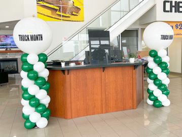 Sales Event |  Balloons | Logo Balloon Tower | car dealership balloons | Simcoe | Toronto | GTA