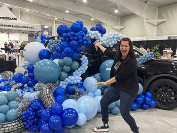 Balloon Decoration | car Show | car dealership | balloon arch | balloons in GTA | Toronto | Events. 