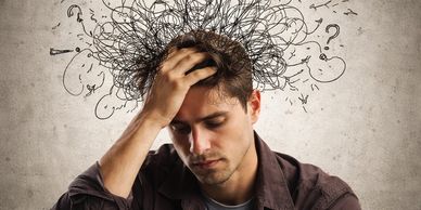Person struggling with ADHD — neurodevelopmental therapy in Irvine CA