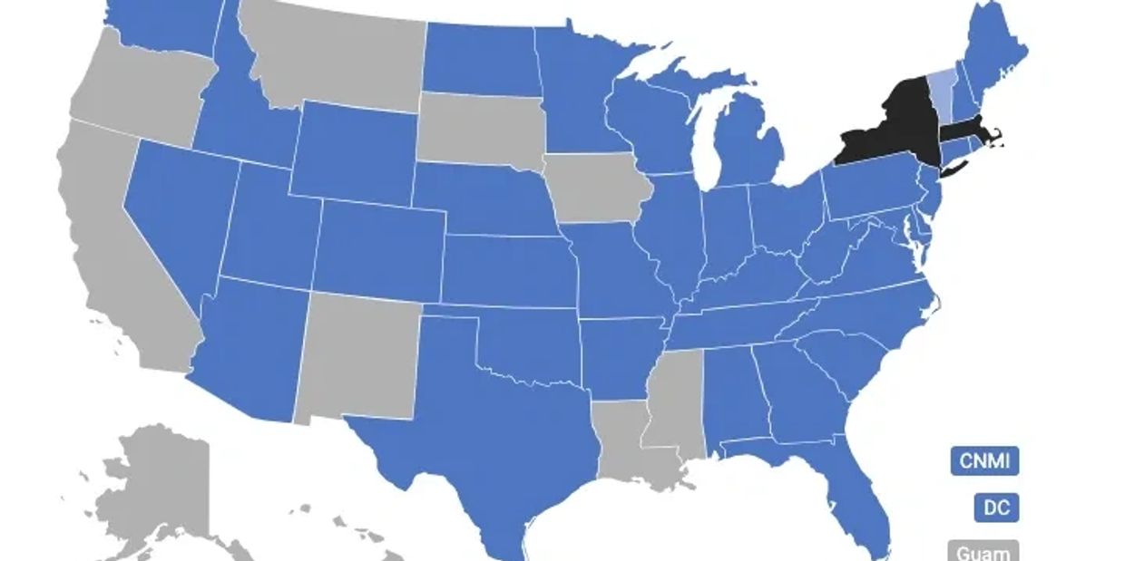 PsyPact Map. Psychologists who have been vetted can see clients though telehealth in all blue states