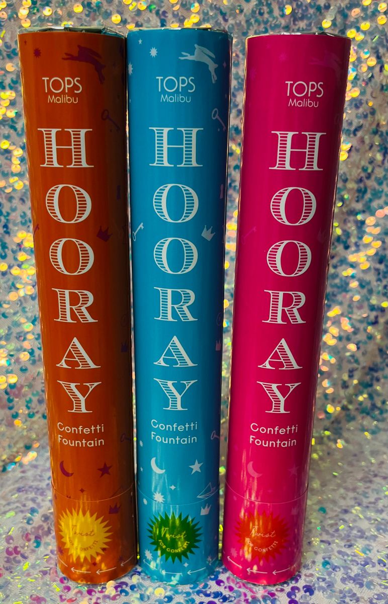 Assorted Confetti Fountains