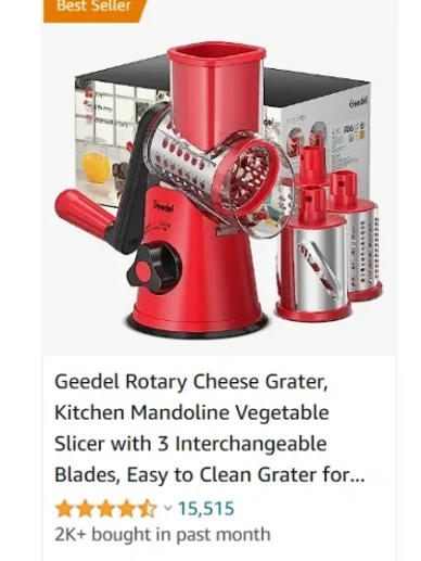 An image from a page from Amazon for small appliances.
Clicking on image will take you to the page.