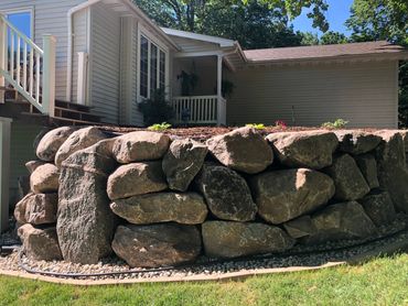boulder wall