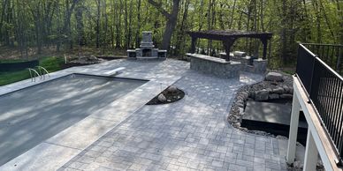 outdoor living, outdoor kitchen