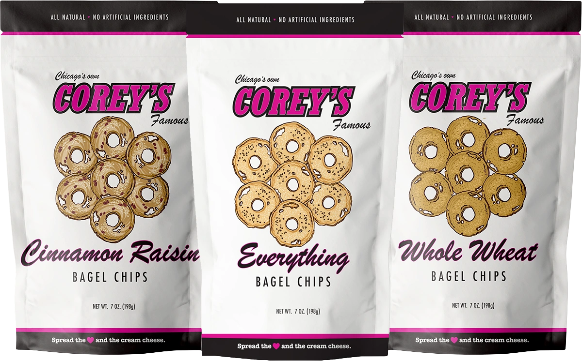 Corey's Bagel Chips