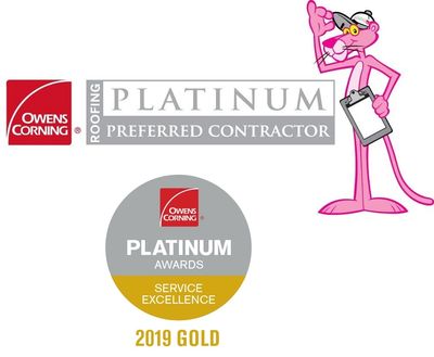 Owens Corning Platinum Preferred Contractor