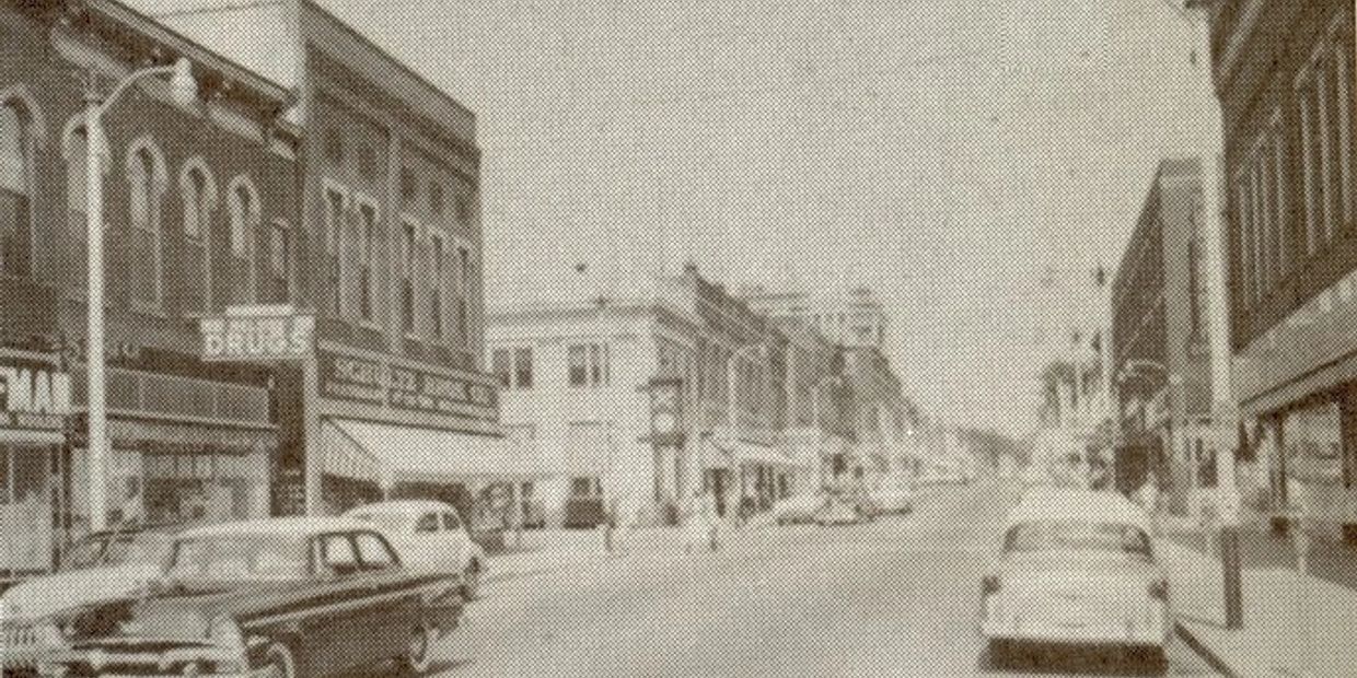 historic downtown Chippewa Falls