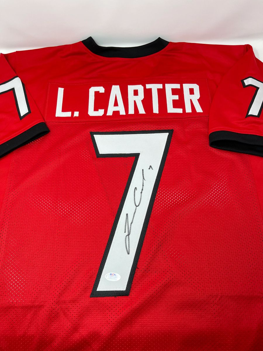 Lorenzo Carter Autographed Custom Jersey w/ PSA COA