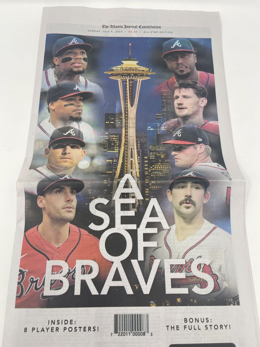 Atlanta Braves SGA - 2023 Braves All Star Poster Complete Set