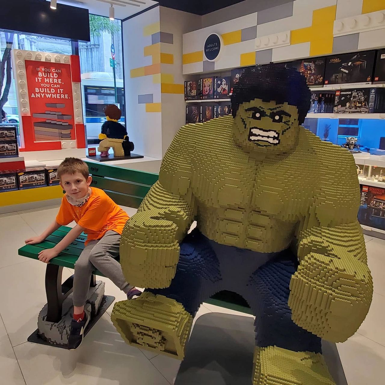 LEGO  NYC Shopping at Rock Center