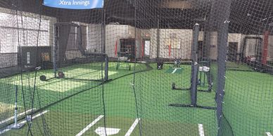 Batting cage at Xtra Innings.
