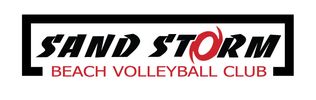 SandStorm Beach Volleyball Club logo