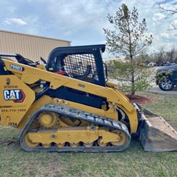 caterpillar skid steer for sale or rent