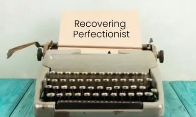 Recovering perfectionist author sharing hope and encouragement. Typewriter.