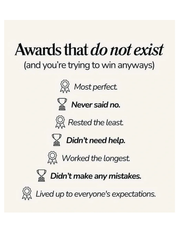 Awards that don't exist