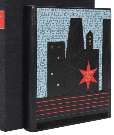 Chicago by the Book
Caxton Club


Full leather binding in black goatskin. Sewn on four splayed cords