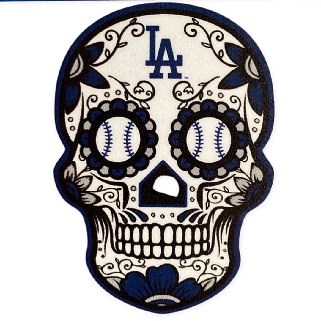 Los Angeles Dodgers Sugar Skull MAGNET - MLB Premium Vinyl California LA  Dodgers