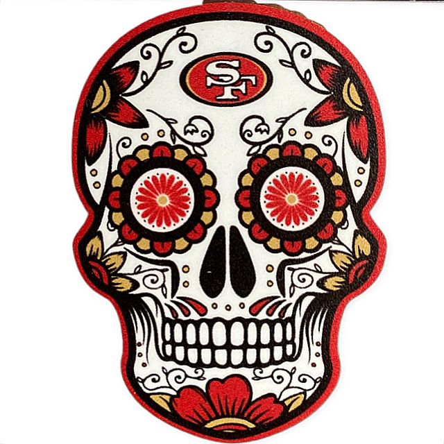 49ers Sugar Skull 