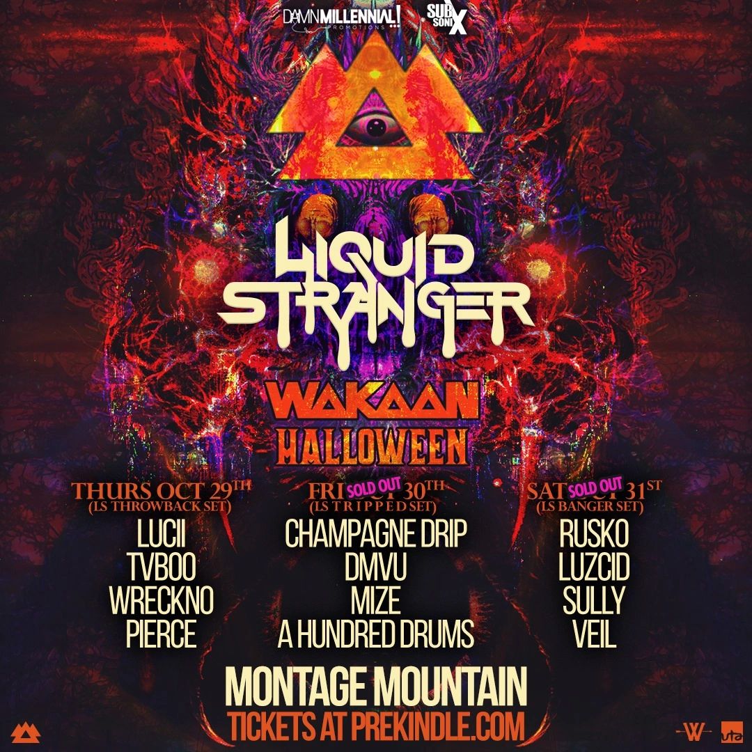 wakaan halloween, charlotte wakaan, halloween charlotte tickets wakaan halloween, lineup