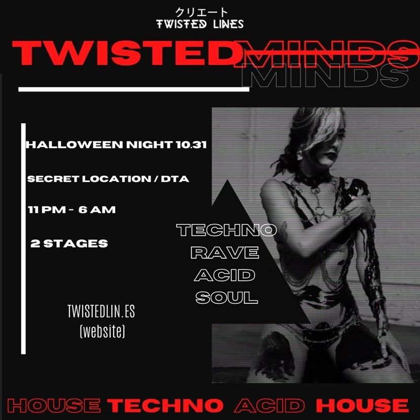 Twisted Minds, ATL Underground, ATL Raves, ATL Techno, Techno Shuffle Parties,