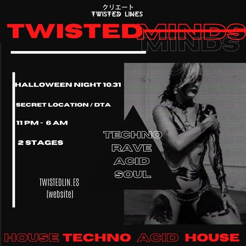 Twisted Minds, ATL Underground, ATL Raves, ATL Techno, Techno Shuffle Parties, 