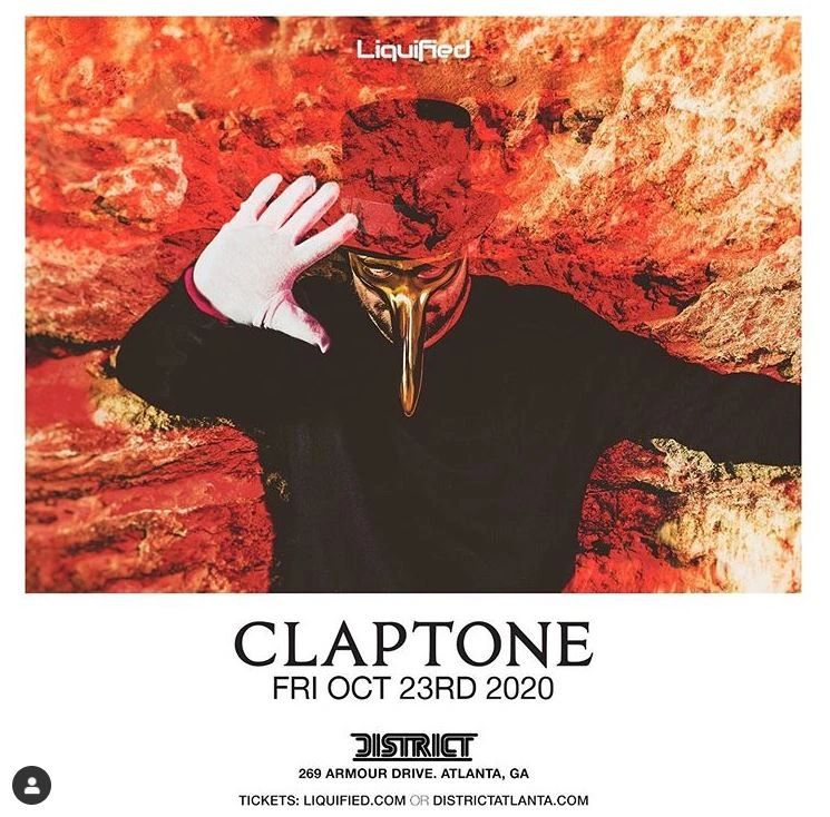 Claptone ATL, District ATL, Claptone, Claptone 2020 Raves, Scoial Distancing Rave, ATL raves, Ravie ATL, Claptone Masqurade, claptone distrcit altanta, claptone distrcit alt. claptone district altanta 2020, 2020 claptone masquerade