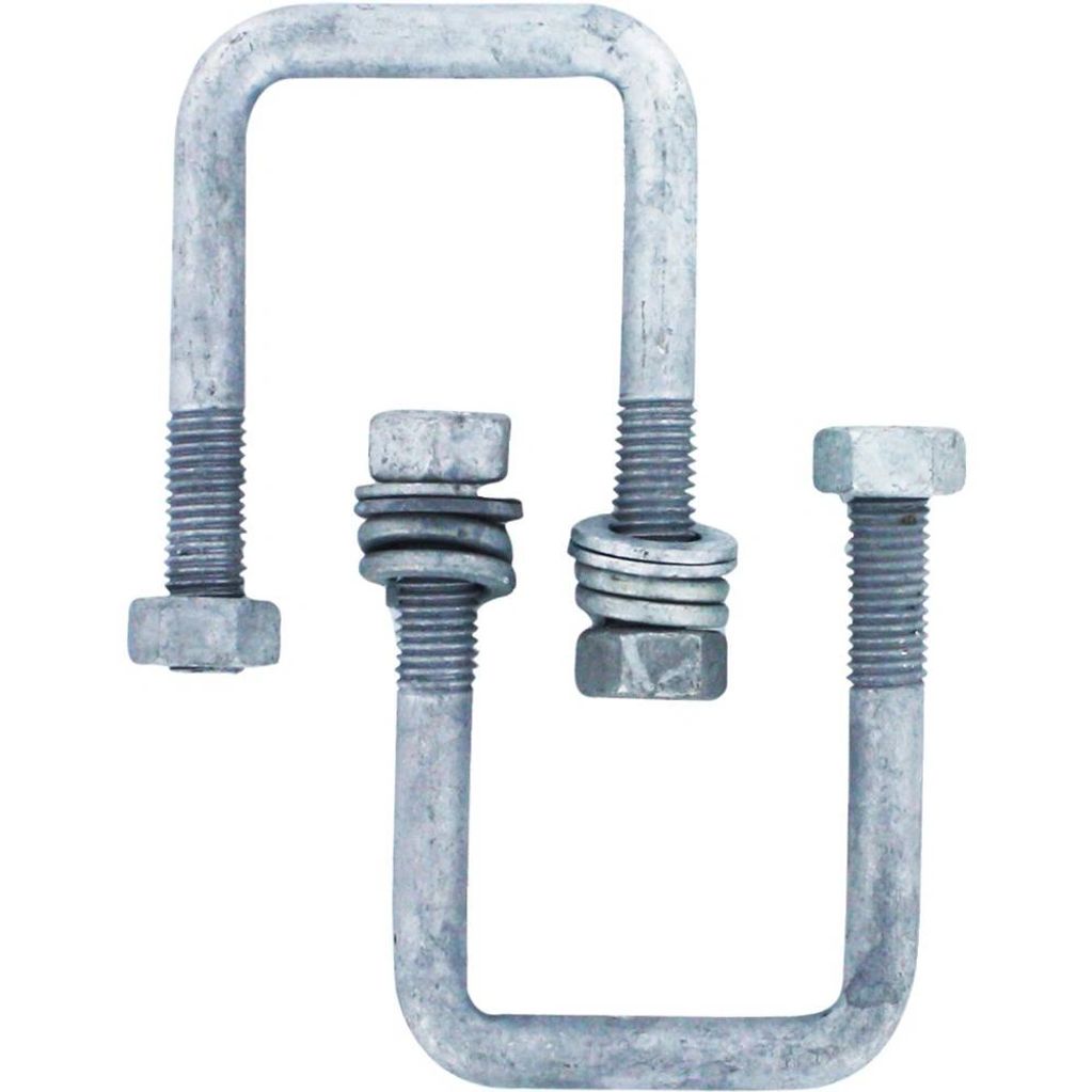 square trailer U bolt 50 mm