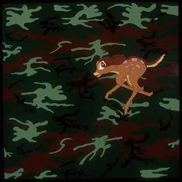Enamel Acrylic Bambi Camouflage