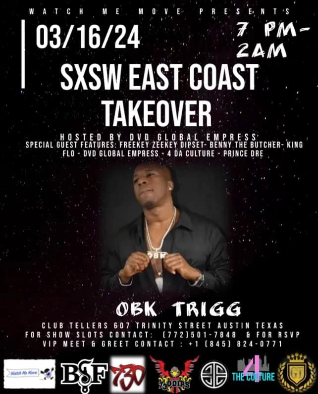 OBK TRIGG - EAST COAST TAKEOVER