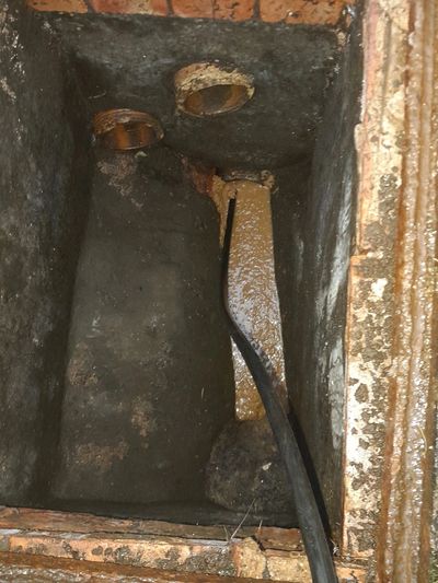 Blocked drains and manholes have been cleared and cleaned by drain jetting.
