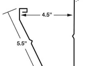 steel aluminum seamless gutter 