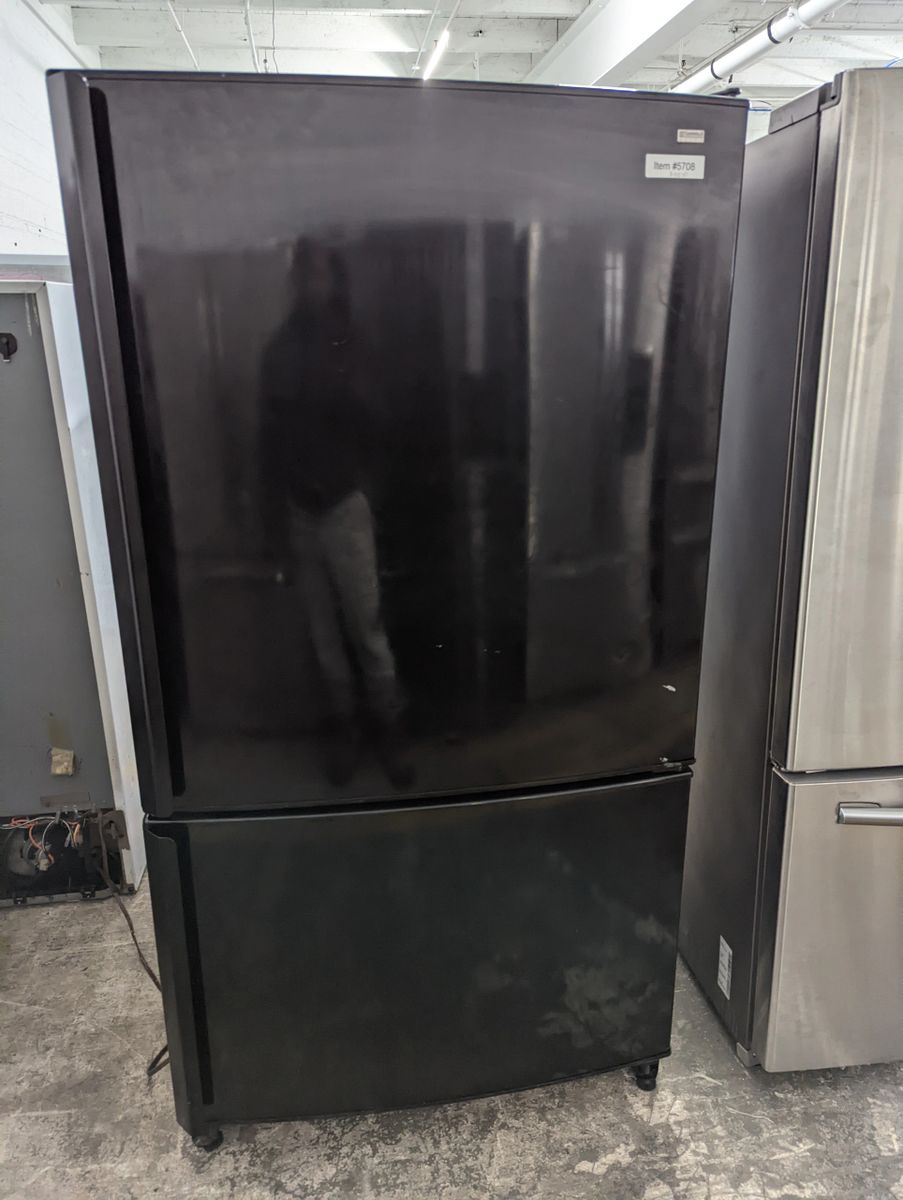KENMORE Black Refrigerator Top & Bottom